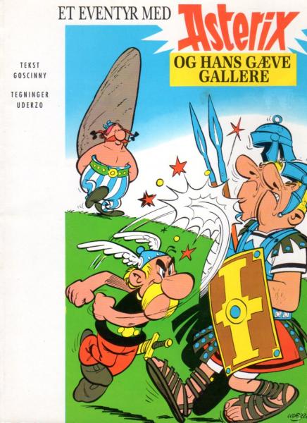 Asterix Danish Nr.1 Asterix og hans gaeve Gallere - 1998- used